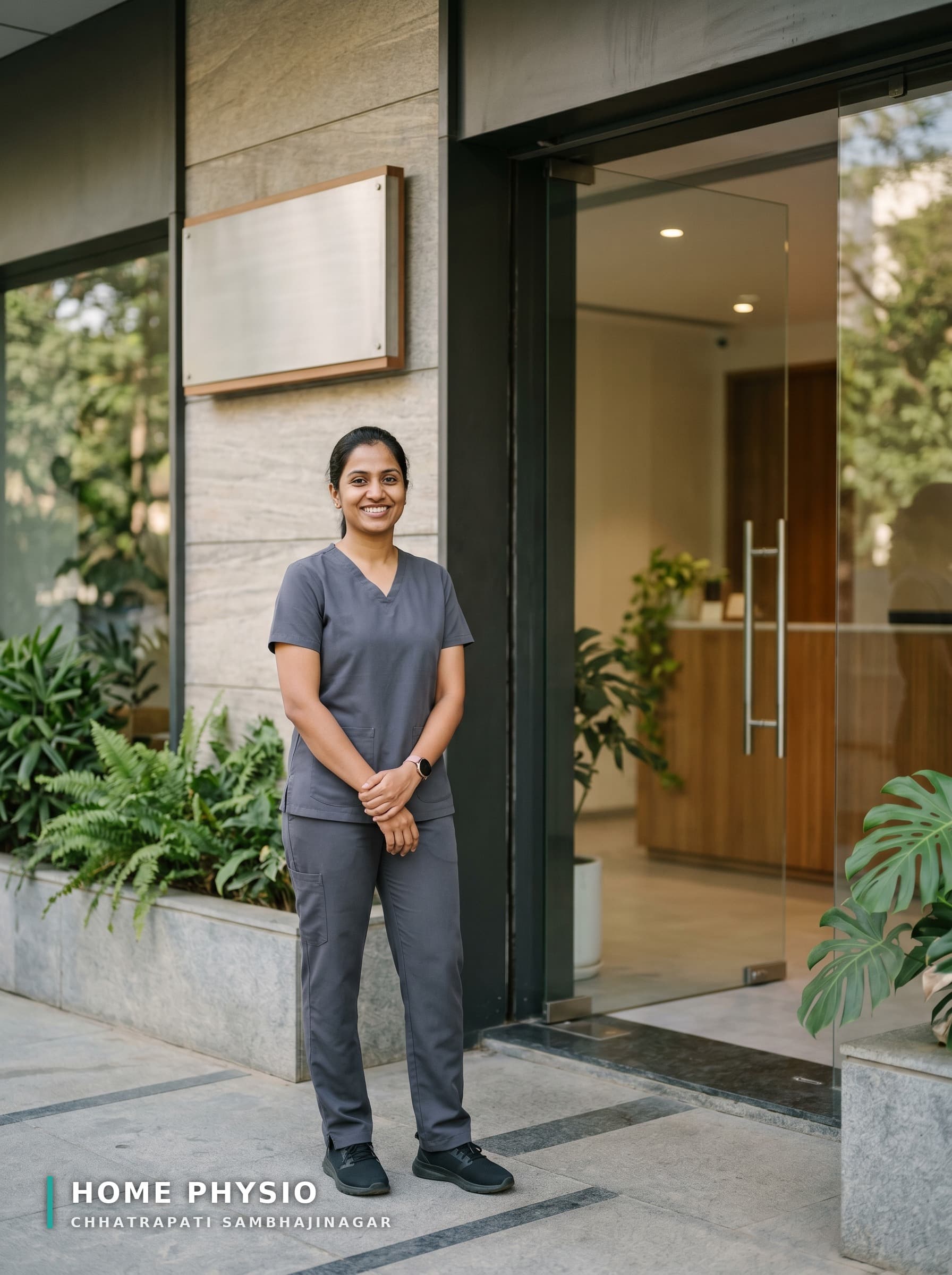 Entrance to the CrownPhysio clinic